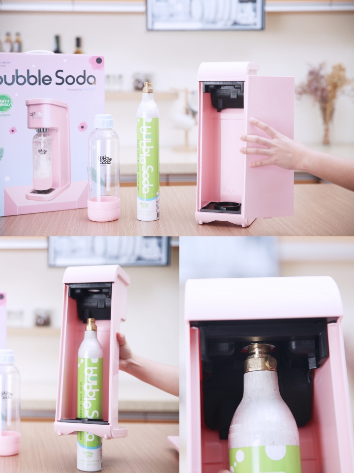 【開箱】Bubble Soda 法國全自動氣泡水機 我家公主的最愛