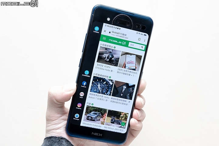 vivo NEX雙螢幕版 三鏡加雙螢感受很未來