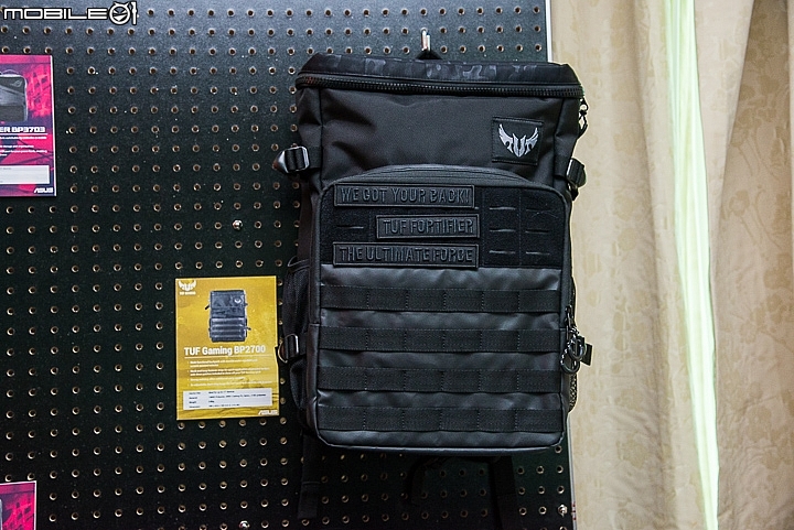 華碩推出ROG Ranger BP3703電競背包 RGB背光信仰十足