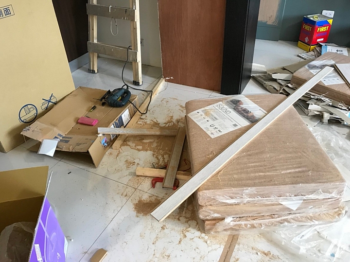 [開箱] 幸福成家 小資族輕裝潢溫暖的家