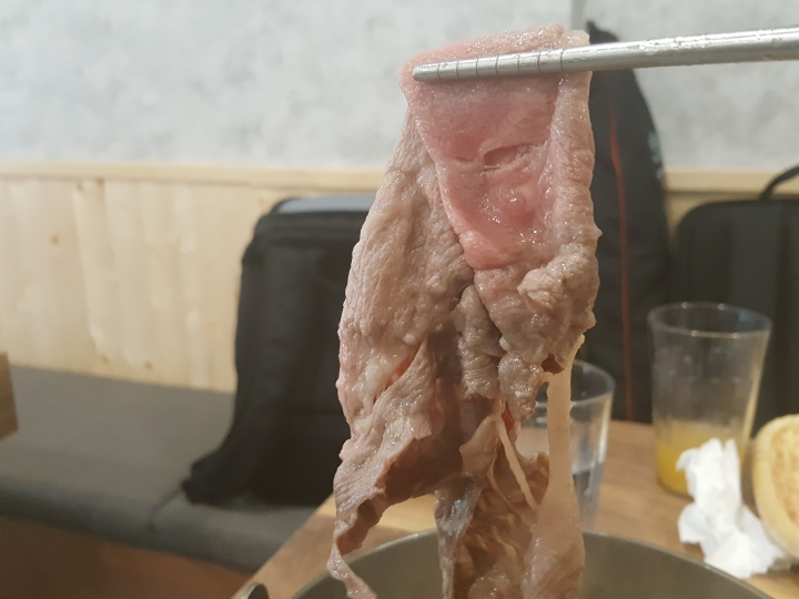 台中瀧厚和牛火鍋～A5等級 蠻划算的