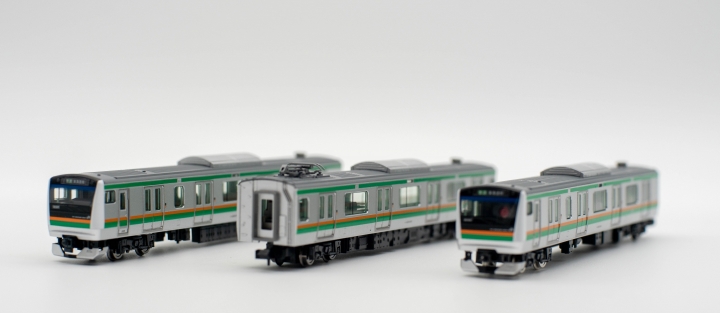 TOMIX 5594 車載カメラシステムセット(E233-3000系)開箱文