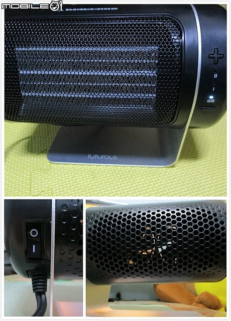 (開箱)小巧玲瓏電暖器推薦*[Futurous品感覺]二合一迷你陶瓷電暖器,讓寒冬遠離身。