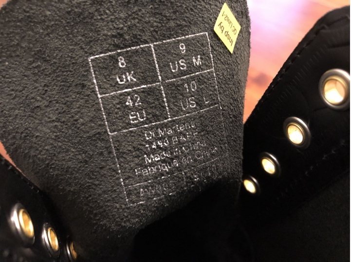 Dr. Martens x BAPE 金鼻子 Black Ver. 開箱