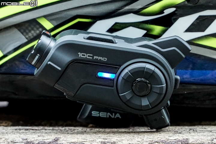 SENA 10C Pro 一體式藍牙耳機行車記錄器試用 雙機合併頂規表現