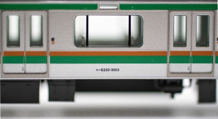 TOMIX 5594 車載カメラシステムセット(E233-3000系)開箱文