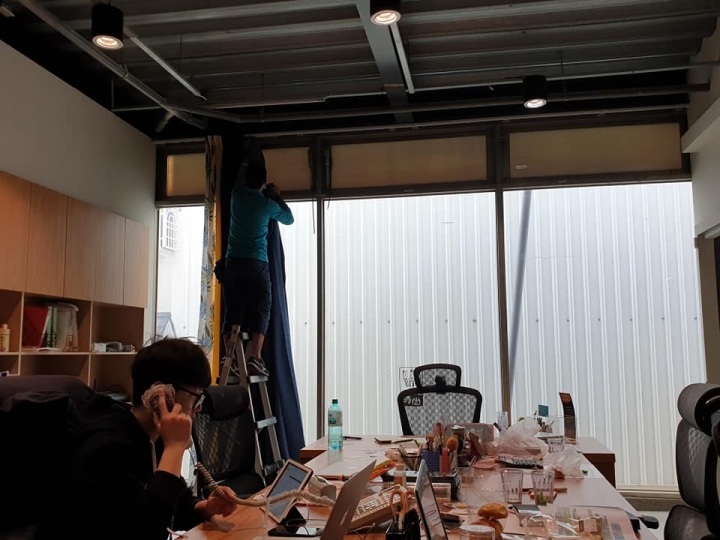 [開箱] 承租辦公室小改造  (圖多)