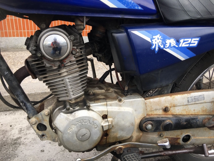 1985年三陽飛狼125_35年後的簡易開箱