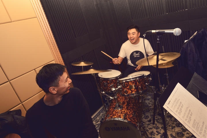 Wedding show rehearsal in Studio ~~~ 婚禮表演排練
