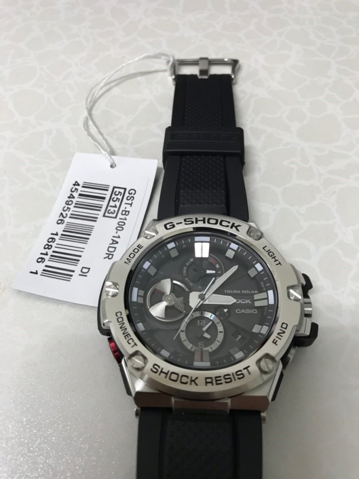 Casio GST-B100-1ADR 跨年開箱