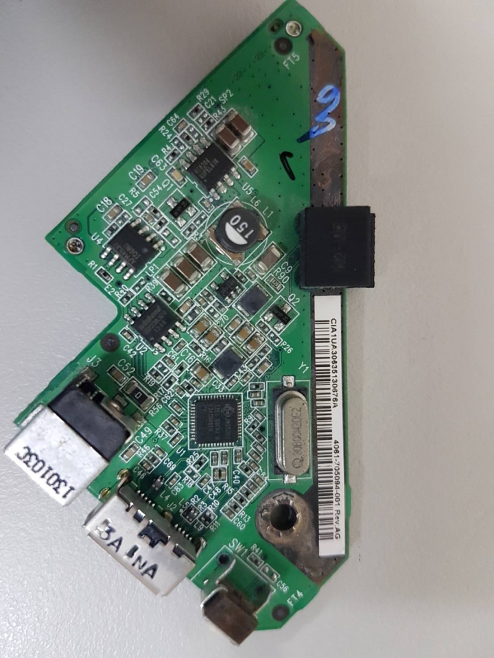 WD My Book 2TB 外接硬碟轉接卡( 晶片 jms538s)