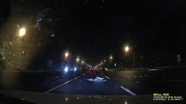 徵求行車紀錄器--國三壓到鋁梯
