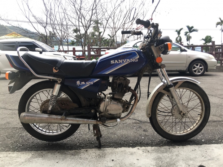 1985年三陽飛狼125_35年後的簡易開箱