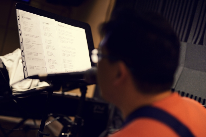 Wedding show rehearsal in Studio ~~~ 婚禮表演排練