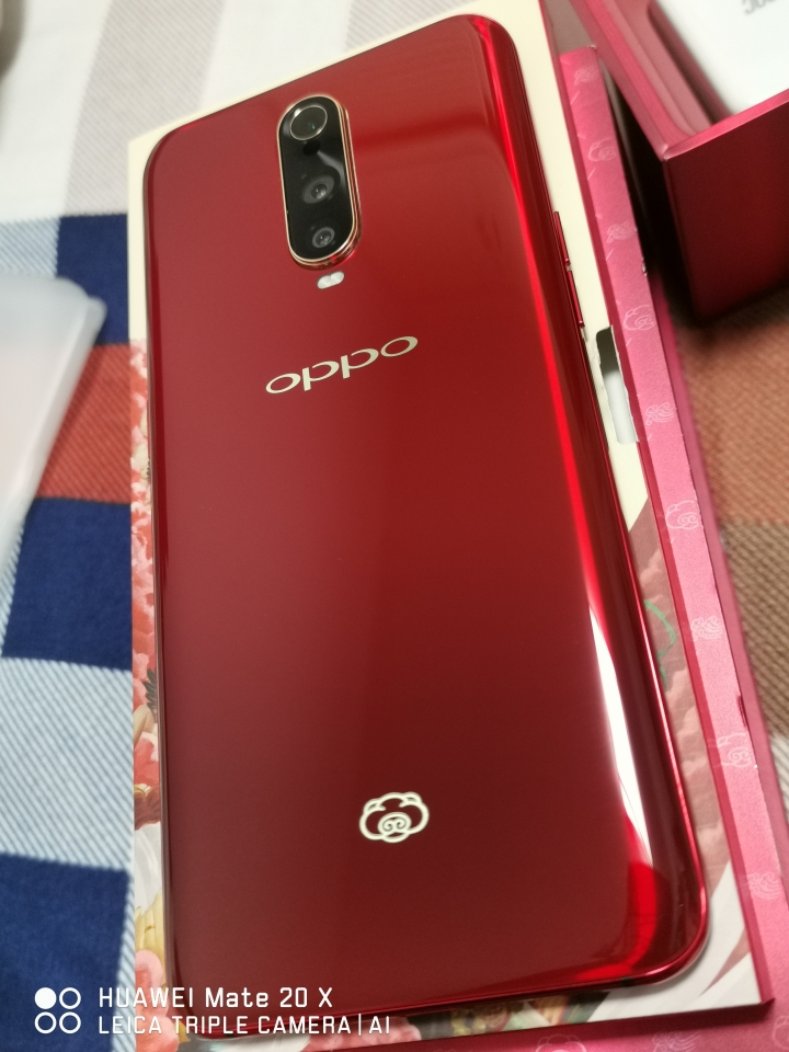 OPPO R17 PRO 豬年新春賀歲版開箱文(紅紅火火)