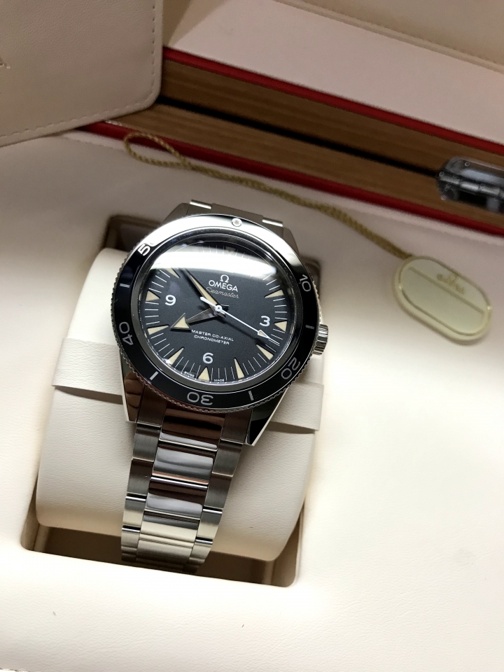 點我看大圖 【開箱】期待已久的Omgea Seamaster 海馬 300M