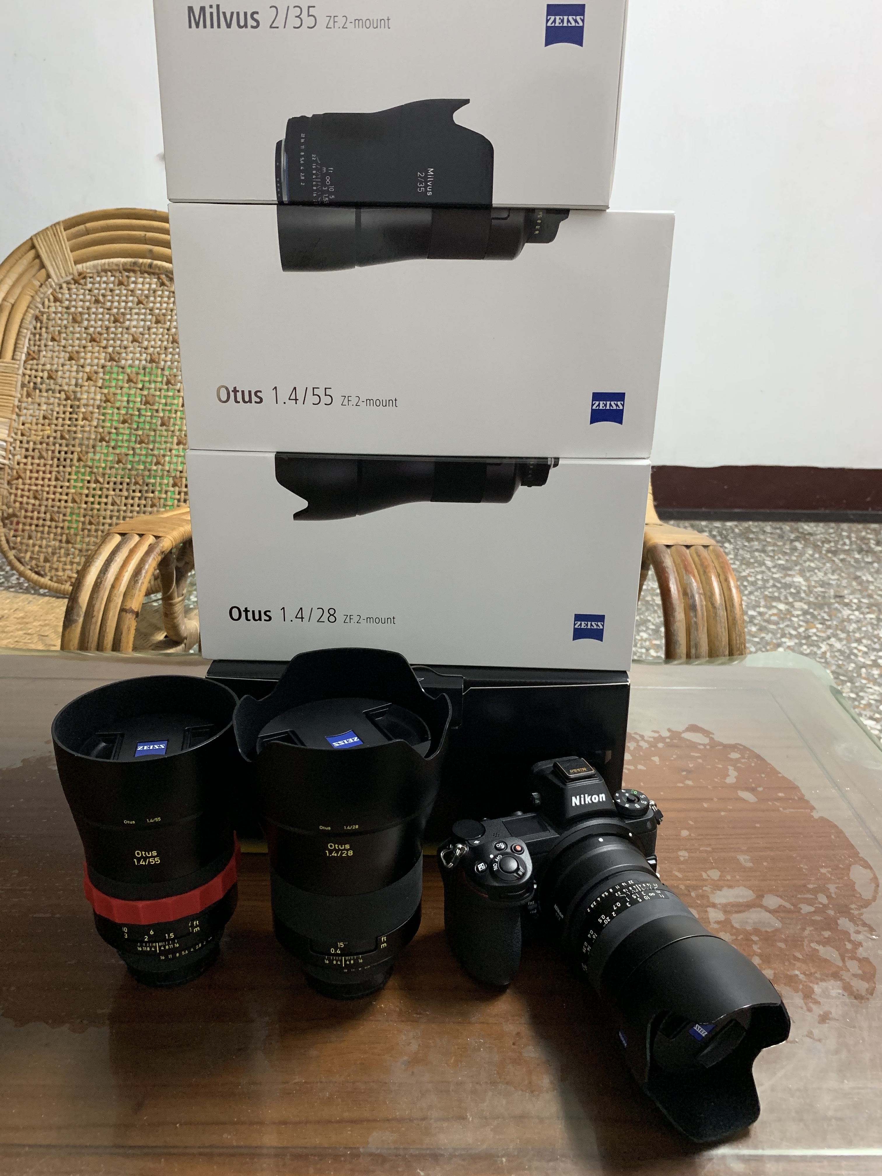 (微開箱)Nikon Z6(FTZ)kit & Zeiss Otus 28/1.4