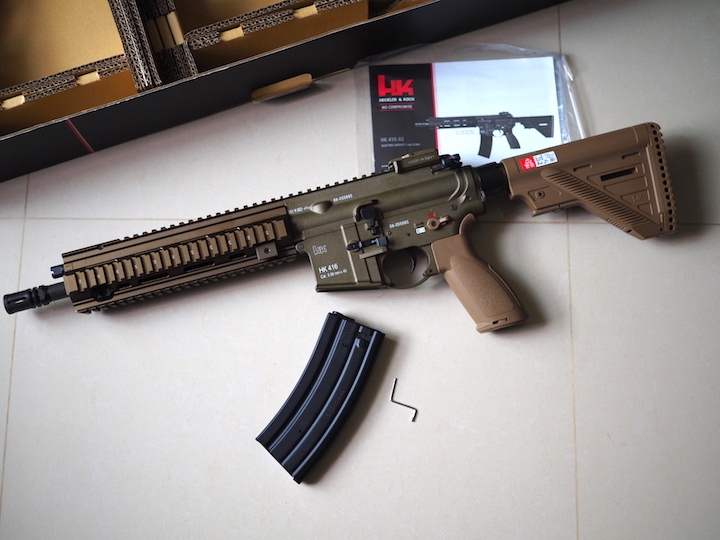 VFC HK416A5 AEG 電動空氣軟槍開箱