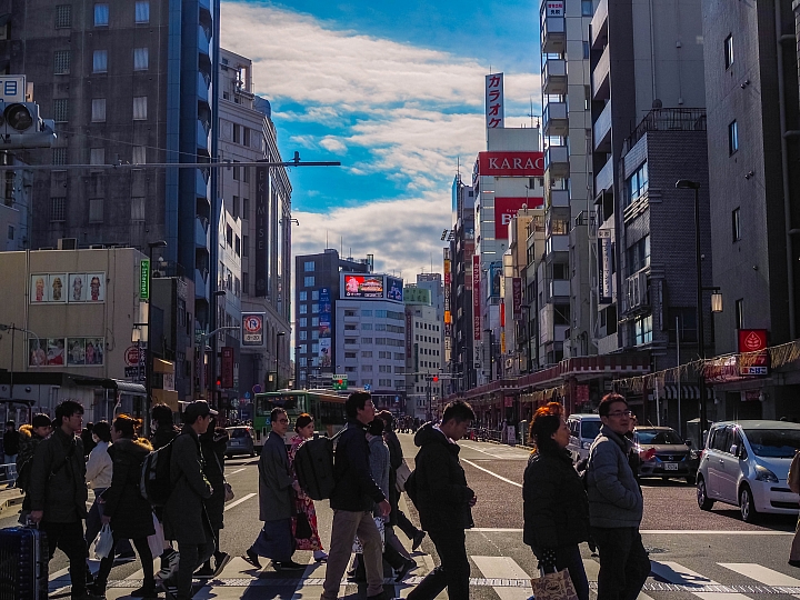第四次的東京，第一次的新感受。