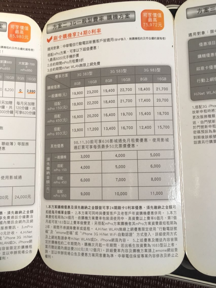 iPhone3G 舊Menu分享