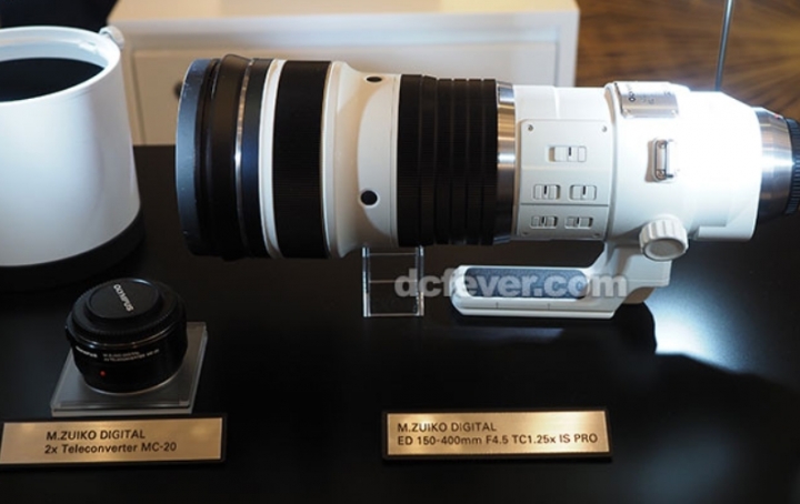 Olympus 宣佈開發連增距器的 150-400mm F4.5 長炮