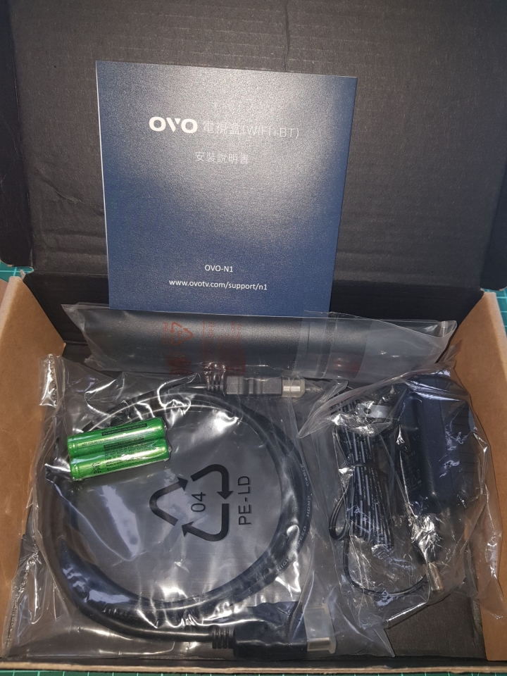 [簡易開箱]OVO-N1機上盒+GT TV