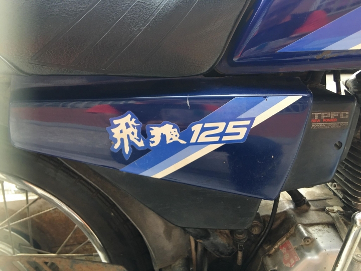 1985年三陽飛狼125_35年後的簡易開箱