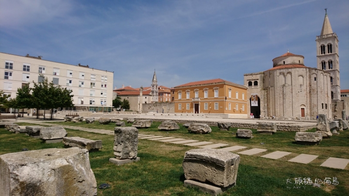 [大頭貓的海島] 穿越時光 扎達爾(Zadar)古城
