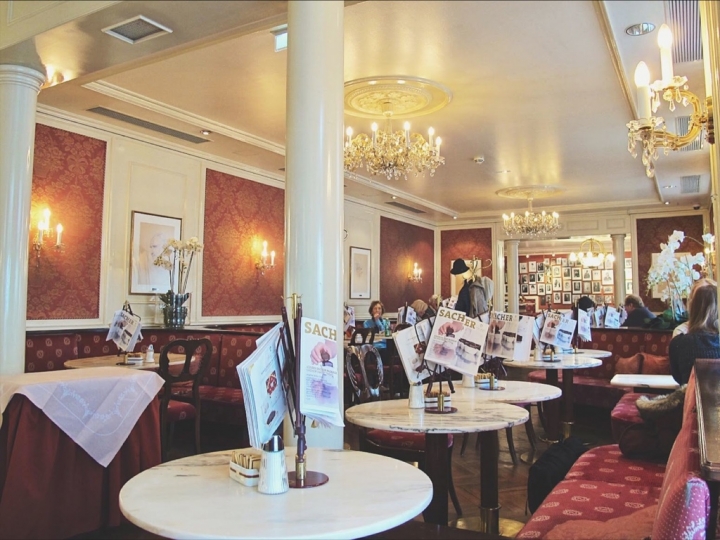 【Salzburg.食】薩爾斯堡百年Cafe Sacher一嚐奧地利國寶甜點沙河蛋糕