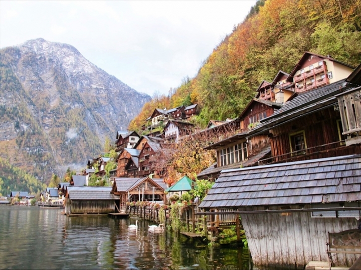 【Hallstatt．走跳】走進明信片裡-奧地利鹽湖區絕美仙境小鎮哈修塔特