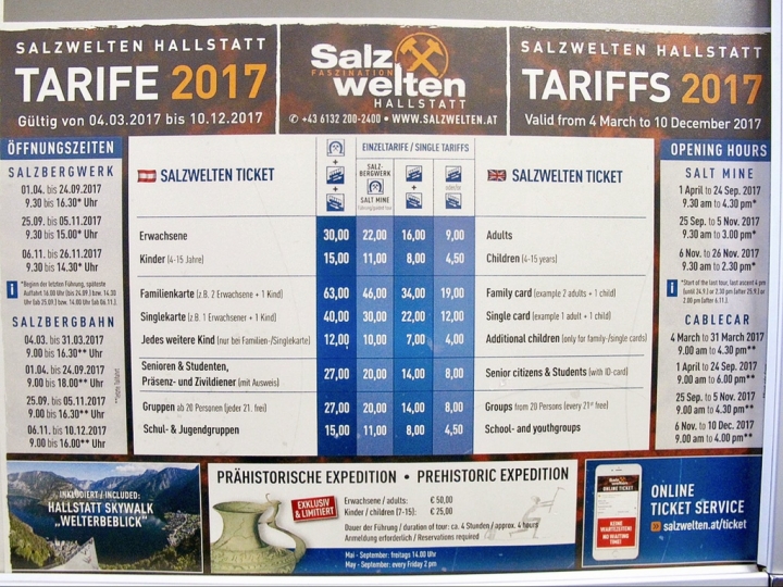 【Hallstatt.走跳】哈修塔特世界最古老鹽洞Salzwelten與世界遺產觀景台