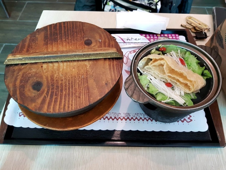 彰化市家廚料理/蔬食料理/素食/火鍋/簡餐[綠品屋] 義大利麵/韓式石鍋拌飯2018食記