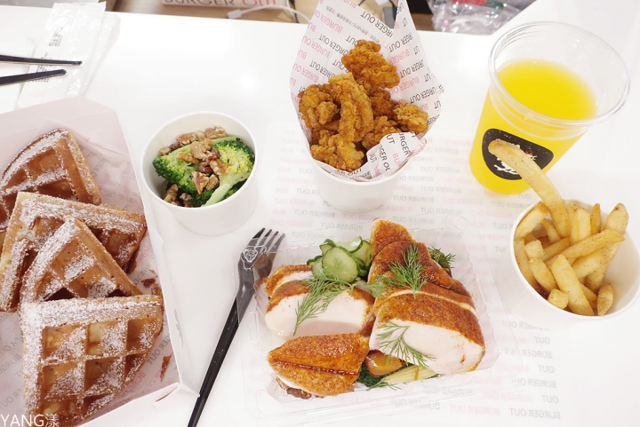 【信義區】BURGER OUT，美式炸雞漢堡大口吃