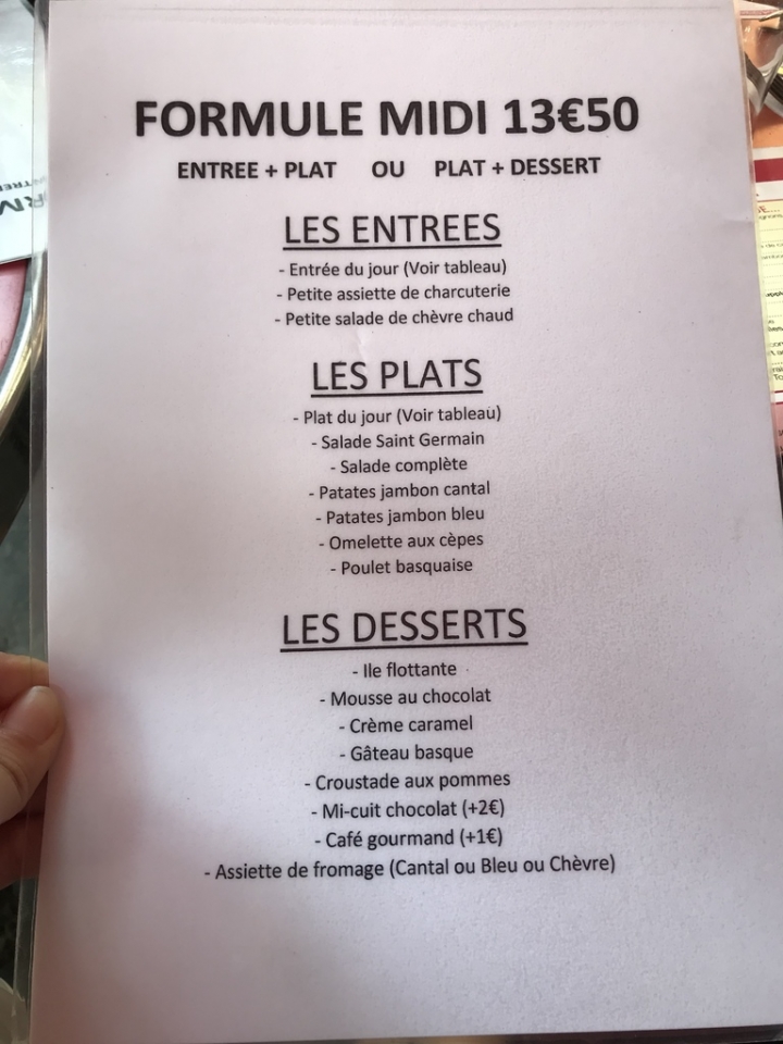 環遊東歐30天 「歐洲法國巴黎- 巴黎人推薦餐廳 Chez gladines sanit germain 新加坡轉機到巴黎的第一餐」 mi-cuit chocolat好好吃