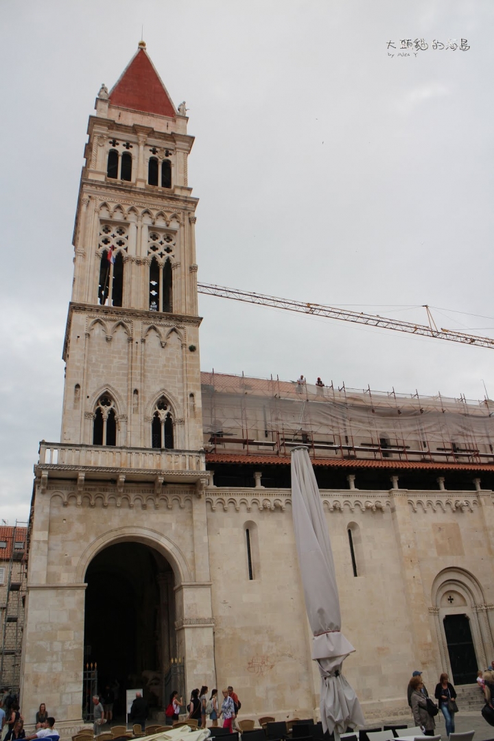 [大頭貓的海島] 小島上的小古城 特洛吉爾 Trogir