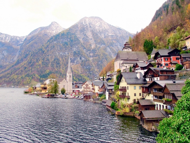 【Hallstatt．走跳】走進明信片裡-奧地利鹽湖區絕美仙境小鎮哈修塔特