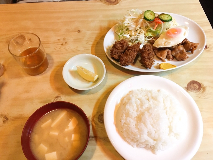 【美食。食記】東京 上野 秋葉原 請留步,喝杯熱茶再走 感動老店 キッチン竹乃子 洋食 薑汁豬肉 炸牡蠣 推薦 午餐 晚餐
