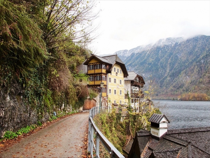 【Hallstatt．走跳】走進明信片裡-奧地利鹽湖區絕美仙境小鎮哈修塔特