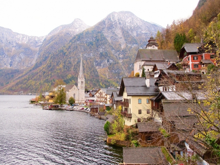 【Hallstatt．走跳】走進明信片裡-奧地利鹽湖區絕美仙境小鎮哈修塔特