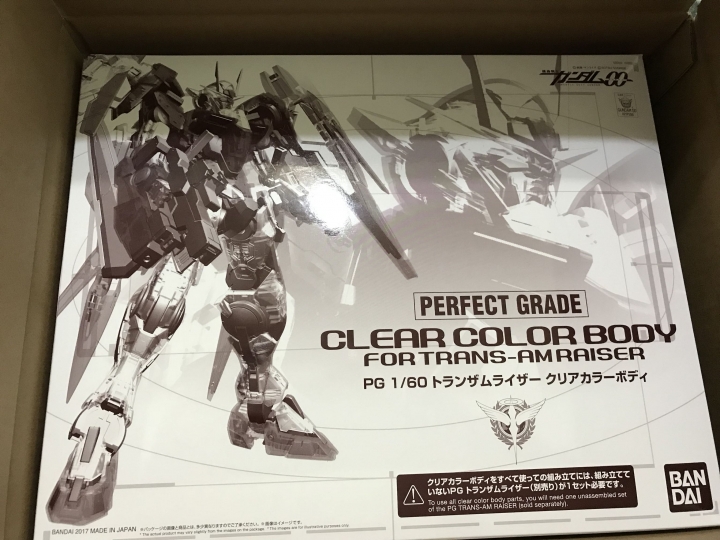 1/60 PG 00 GUNDAM透明套組