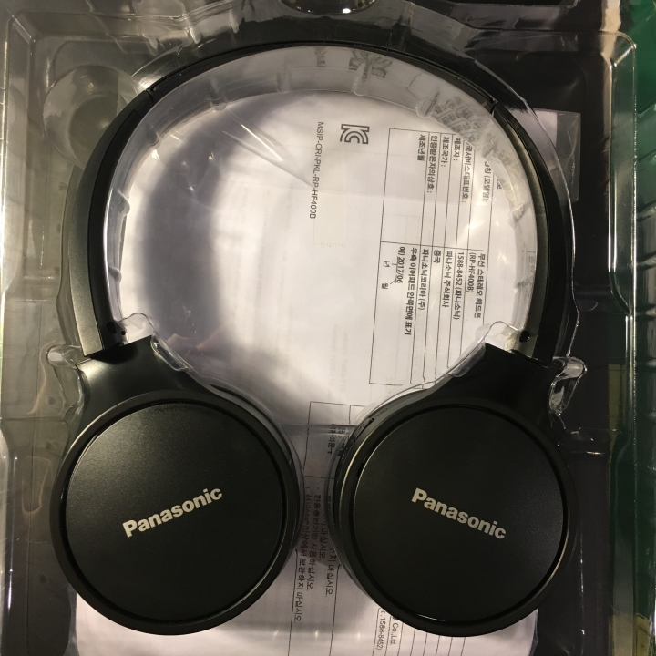 Panasonic 藍芽耳機 RP-HF400B