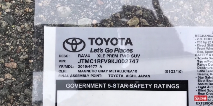新RAV4 Adventure版本產地問題