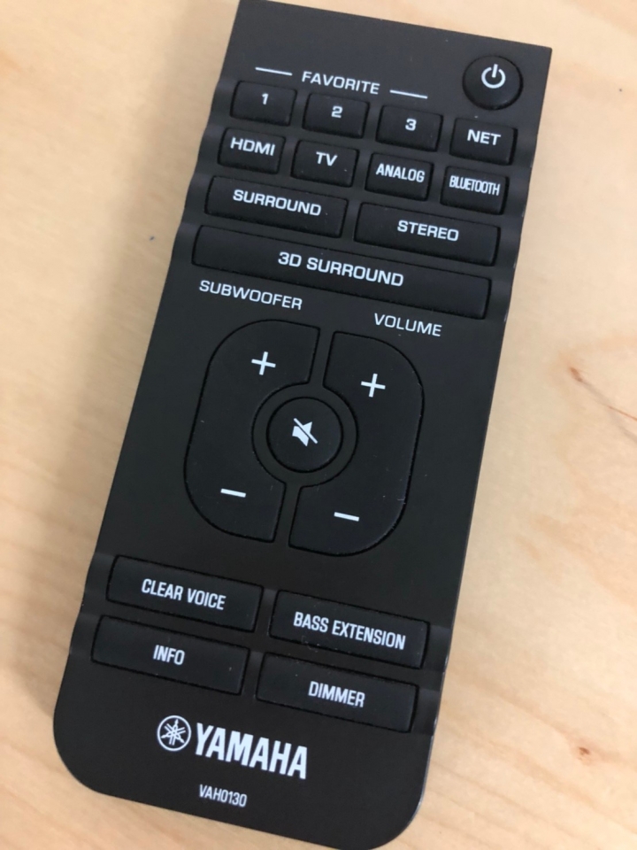 MusicCast BAR400簡單心得分享(Y牌soundbar)