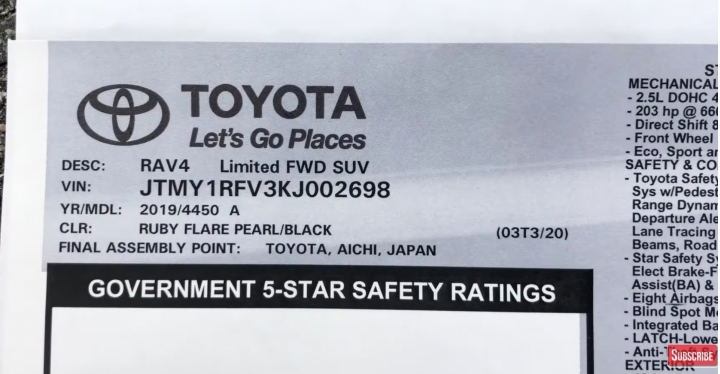 新RAV4 Adventure版本產地問題