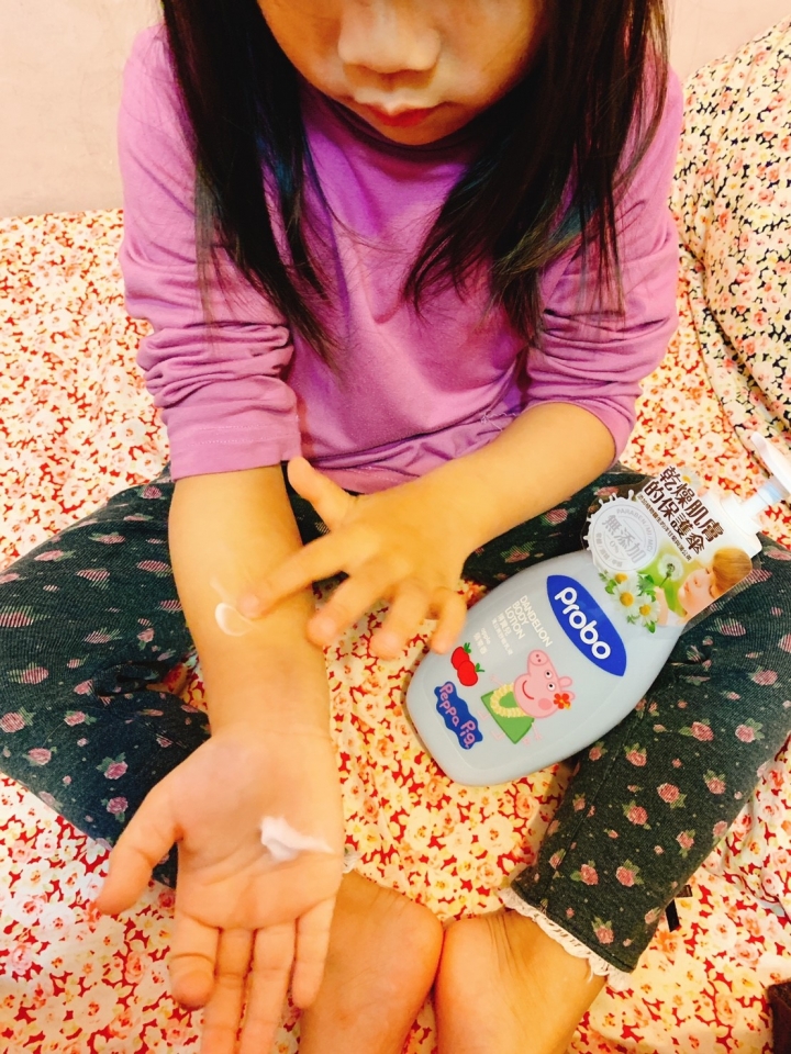 佩佩豬乳液使用經驗分享~