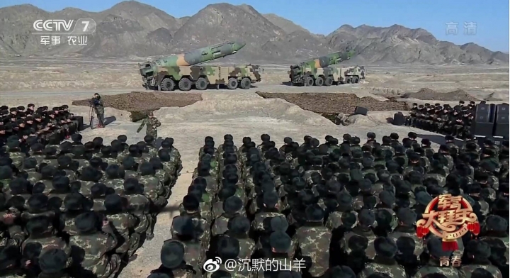 火箭軍大給大家拜年了