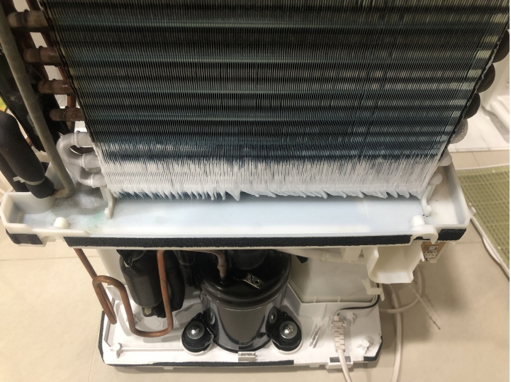 除濕機結冰