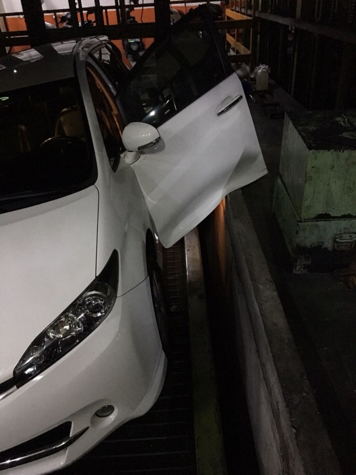 機械車位事故～求助