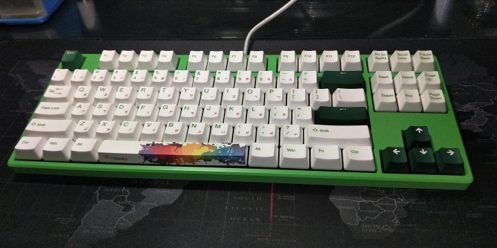 ❲開箱❳ikbc/Ducky 87鍵 & D海豬特 三開
