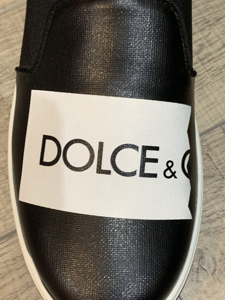 「九州開箱」DOLCE & GABBANA黑白懶人鞋
